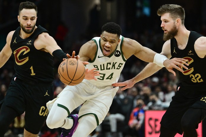 NBA: Milwaukee Bucks at Cleveland Cavaliers