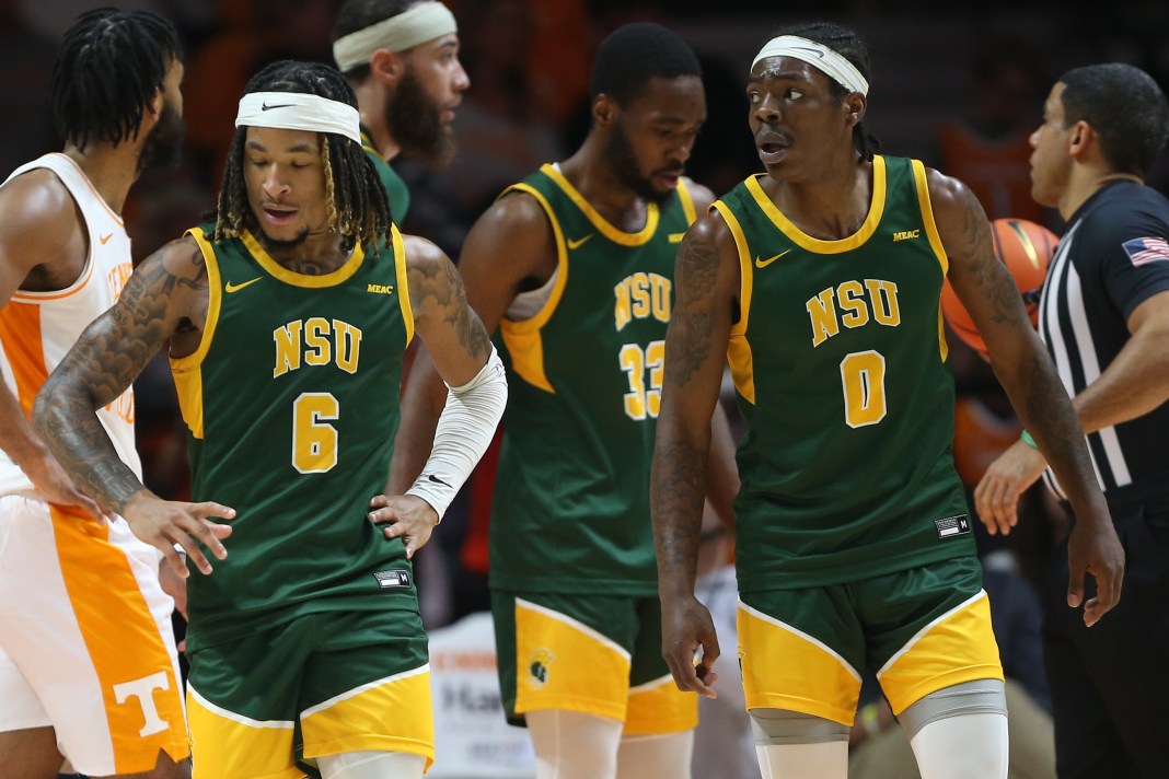 NCAA Basketball: Norfolk State at Tennessee norfolk state spartans