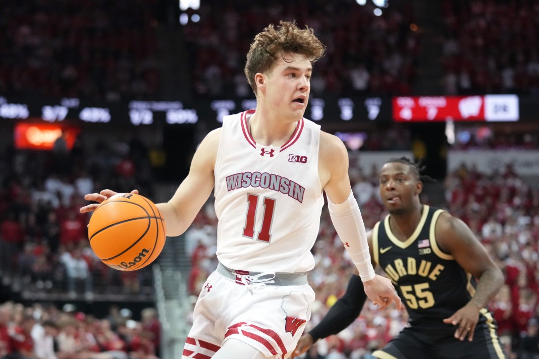 NCAA Basketball: Purdue at Wisconsin wisconsin basketball