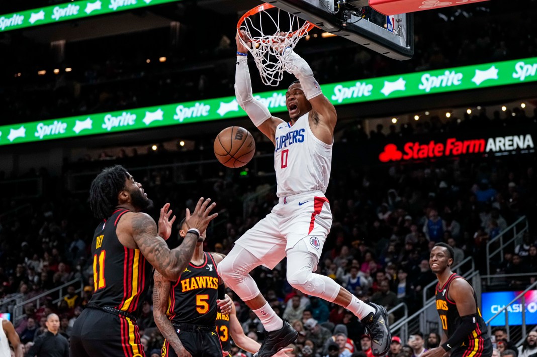 NBA: Los Angeles Clippers at Atlanta Hawks