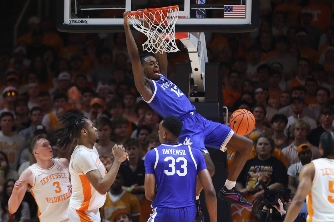 NCAA Basketball: Kentucky at Tennessee