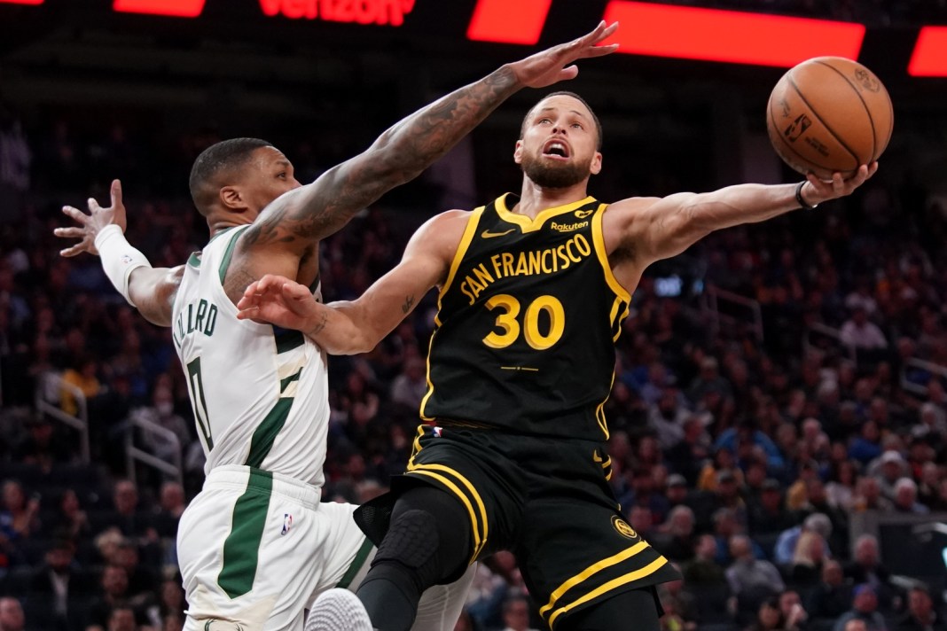 NBA: Milwaukee Bucks at Golden State Warriors