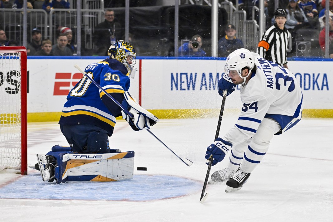 NHL: Toronto Maple Leafs at St. Louis Blues