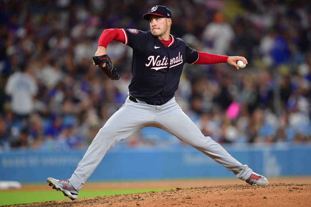 MLB: Washington Nationals at Los Angeles Dodgers