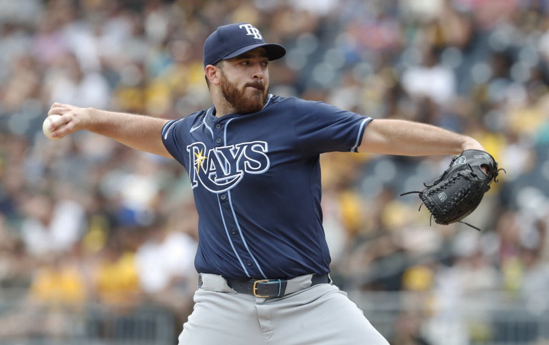 MLB: Tampa Bay Rays at Pittsburgh Pirates aaron civale tampa bay rays
