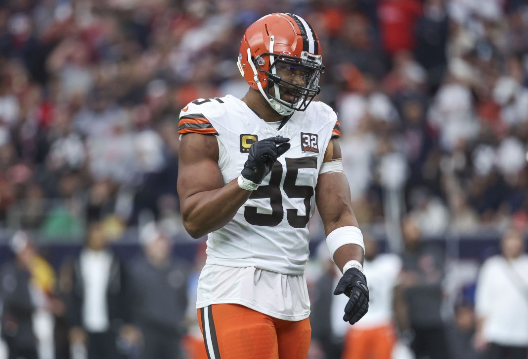 cleveland browns myles garrett trade request