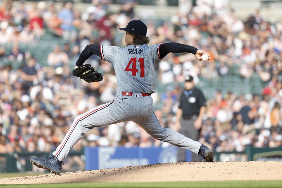 MLB: Minnesota Twins at Detroit Tigers Joe Ryan, Minnesota Twins, MLB