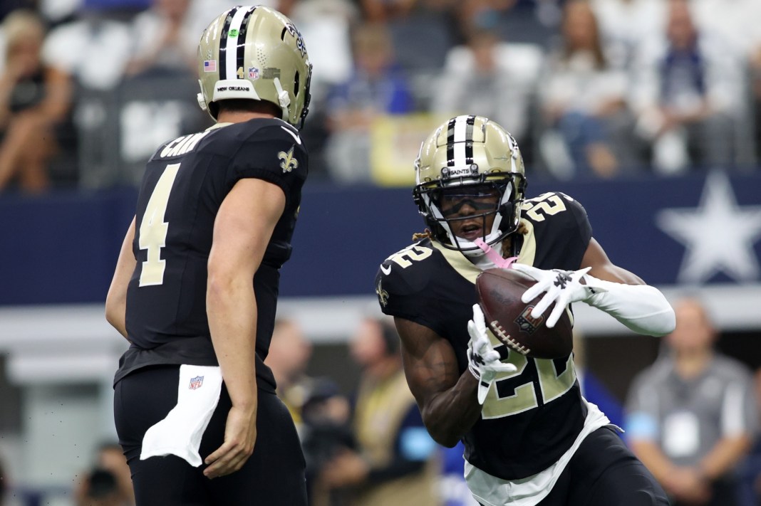 NFL: New Orleans Saints at Dallas Cowboys derek carr new orleans saints qb