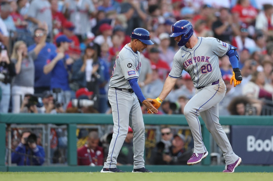 MLB: NLDS-New York Mets at Philadelphia Phillies pete alonso new york mets
