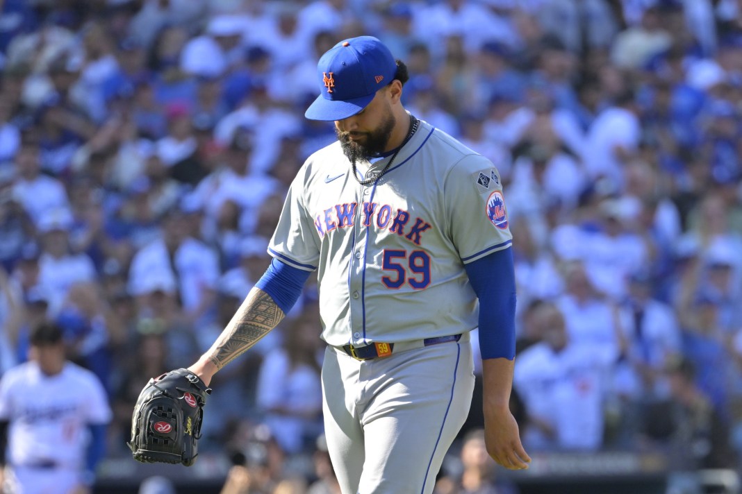 MLB: NLCS-New York Mets at Los Angeles Dodgers sean manaea new york mets