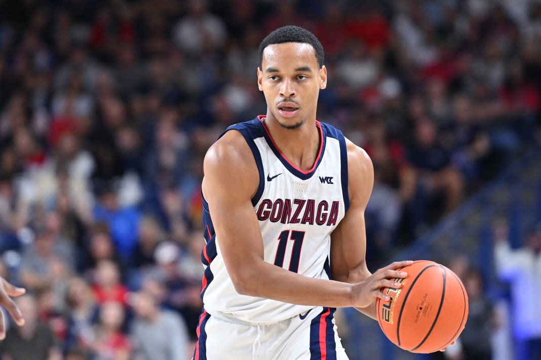 NCAA Basketball: Gonzaga Numerica Kraziness in the Kennel nolan hickman gonzaga bulldogs