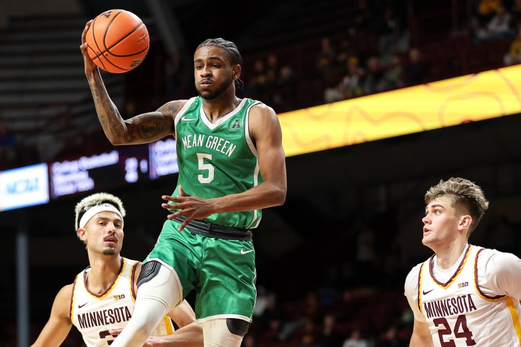 NCAA Basketball: North Texas at Minnesota rondel walker north texas mean green