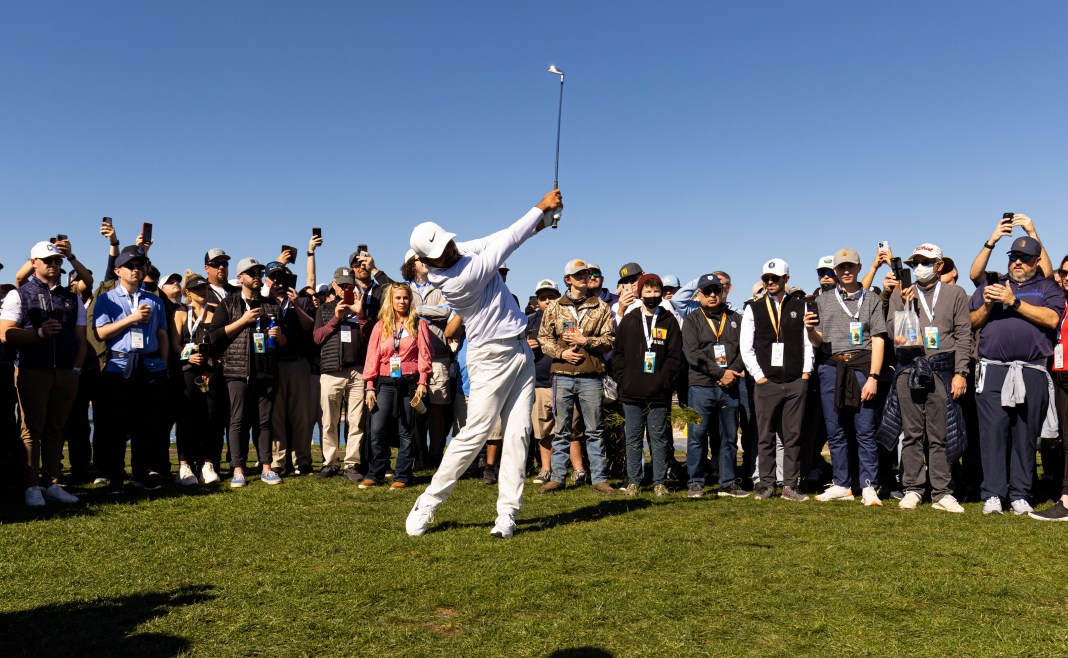 PGA: AT&T Pebble Beach Pro-Am - Final Round Jason Day pro golfer