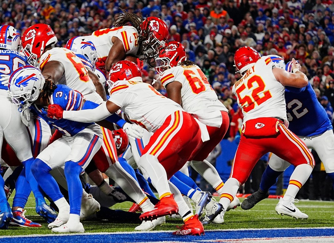 Syndication: Democrat and Chronicle kansas city chiefs buffalo bills afc championship game