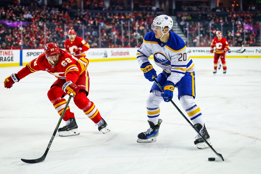 NHL: Buffalo Sabres at Calgary Flames Jiri Kulich Buffalo Sabres center