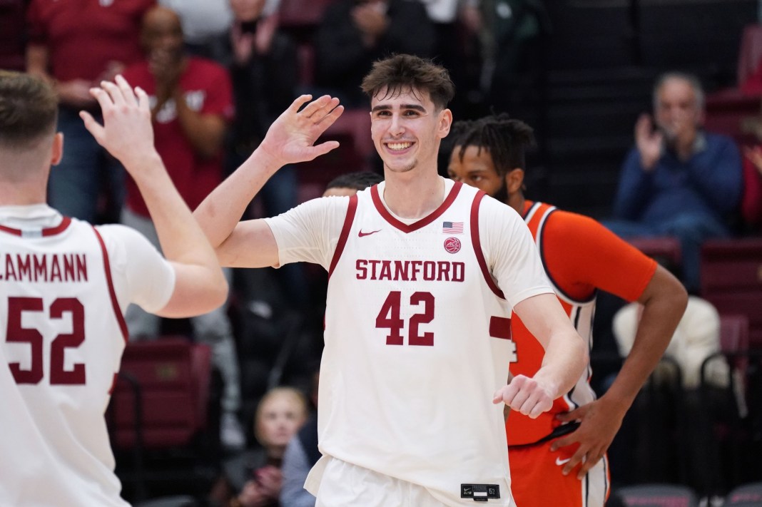 NCAA Basketball: Syracuse at Stanford stanford cardinal men's college basketball