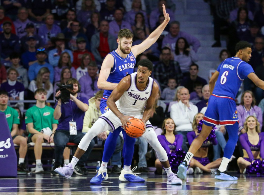 NCAA Basketball: Kansas at Kansas State kansas state wildcats men's college basketball