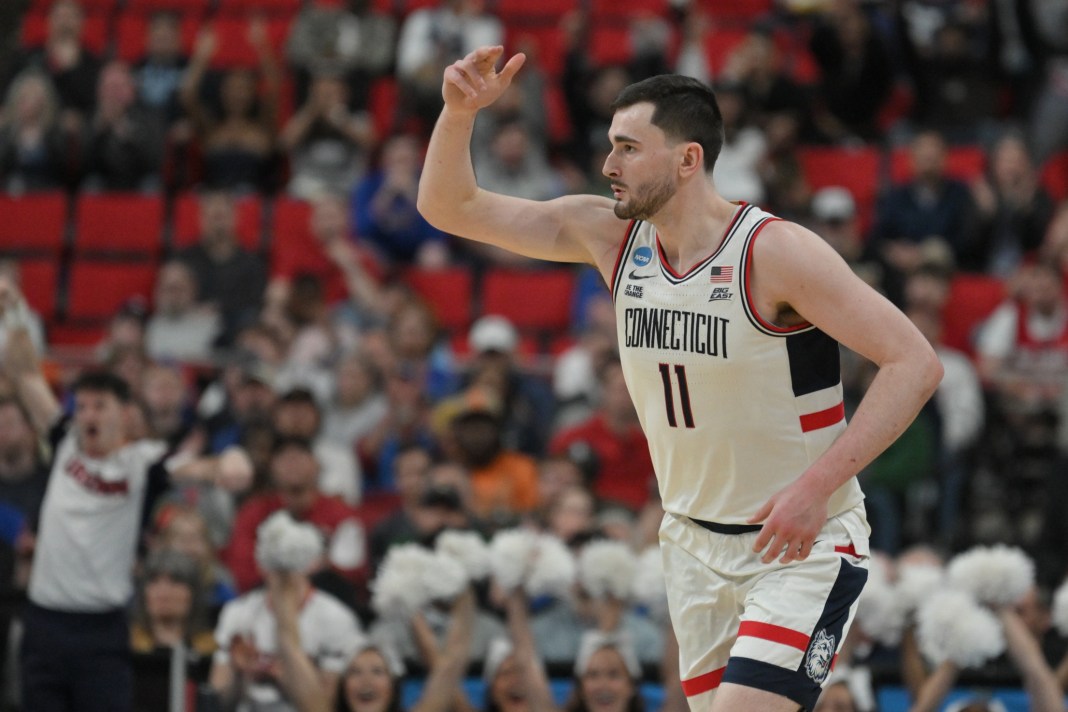 NCAA Basketball: NCAA Tournament First Round-Oklahoma at Connecticut alex karaban, connecticut, ncaa tournament, march madness