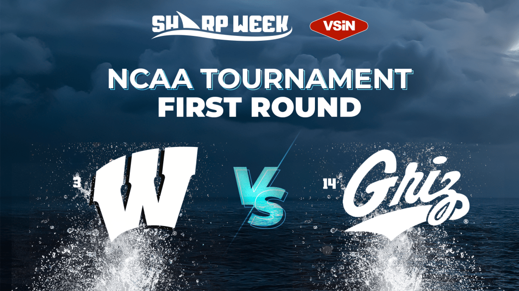 First Round Wisconsin v Montana Wisconsin Badgers vs. Montana Grizzlies in the 2025 NCAA tournament.