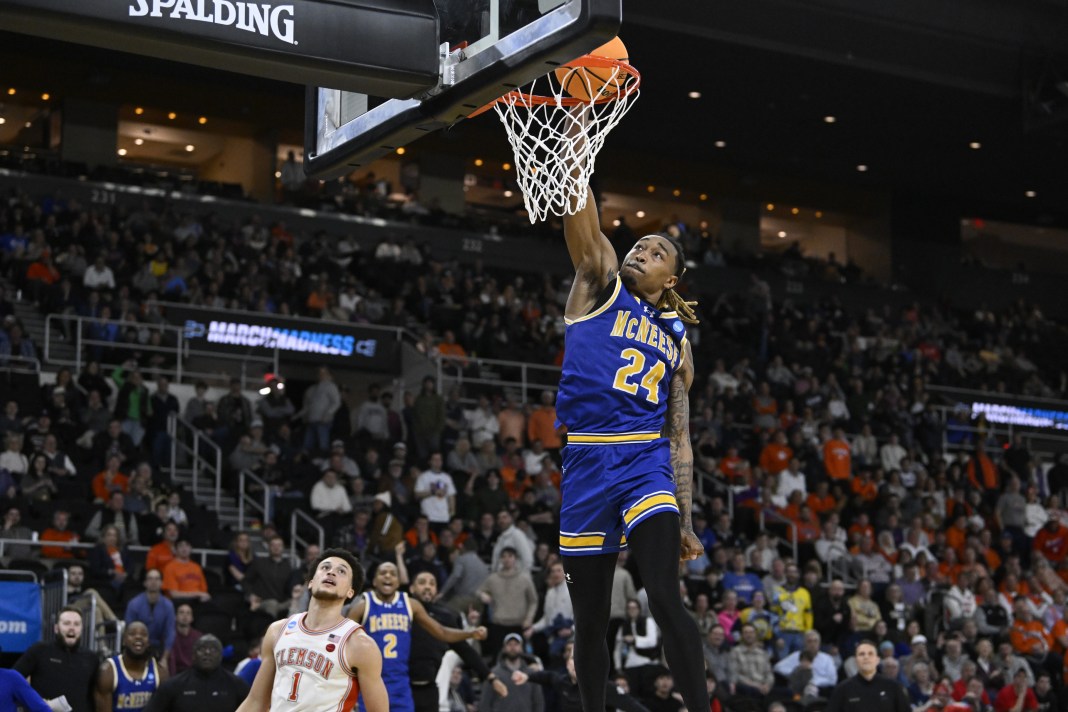 Christian Shimate, McNeese State, March Madness