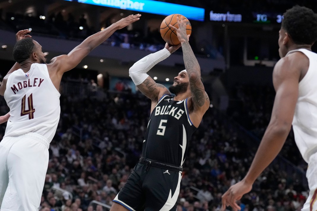 NBA: Cleveland Cavaliers at Milwaukee Bucks Gary Trent Jr. Milwaukee Bucks guard