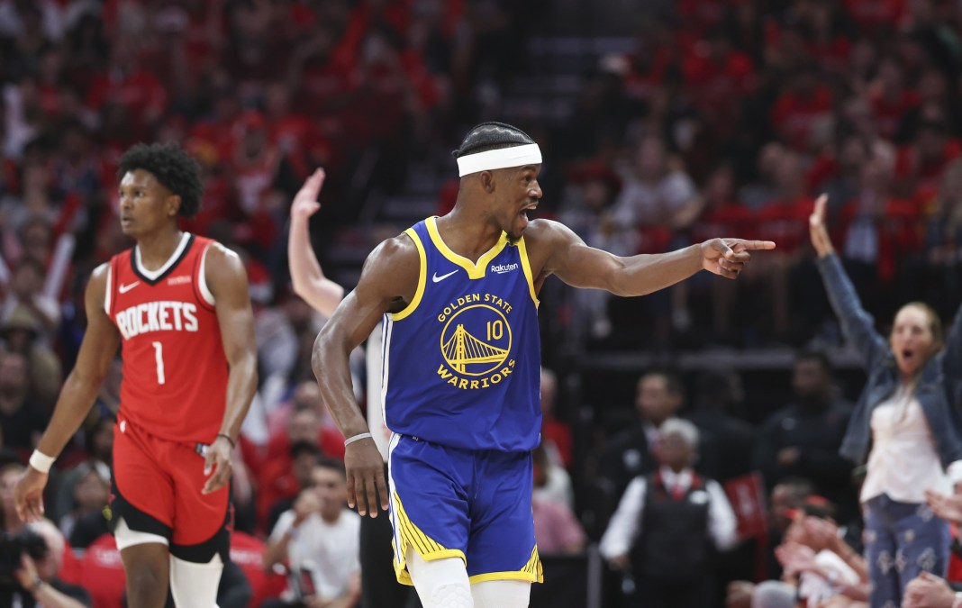 NBA: Playoffs-Golden State Warriors at Houston Rockets Jimmy Butler, Goldne State Warriors, NBA