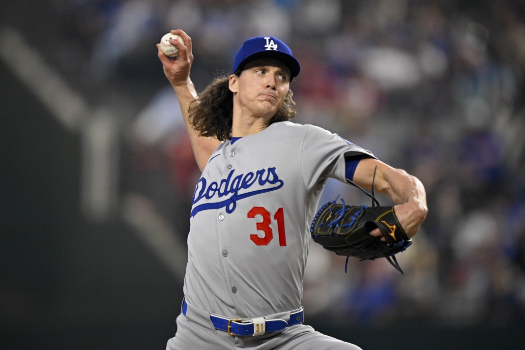 MLB: Los Angeles Dodgers at Texas Rangers Tyler Glasnow, Los Angeles Dodgers, MLB