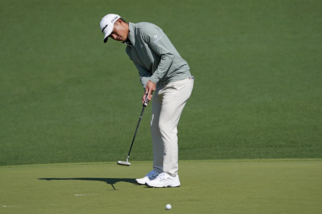 PGA: Masters Tournament - Practice Round collin morikawa masters tournament