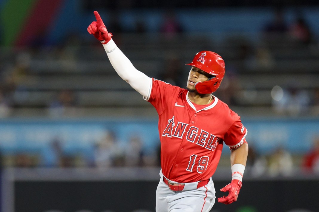 kyren paris los angeles angels hitter