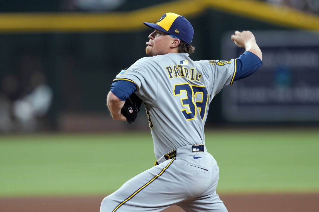 chad patrick milwaukee brewers pitcher