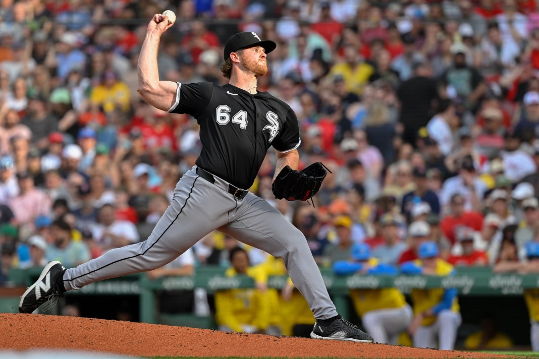 MLB: Chicago White Sox at Boston Red Sox shane smith chicago white sox pitcher
