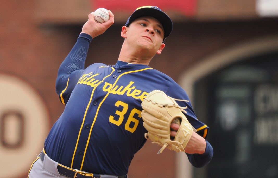 tobias myers milwaukee brewers pitcher