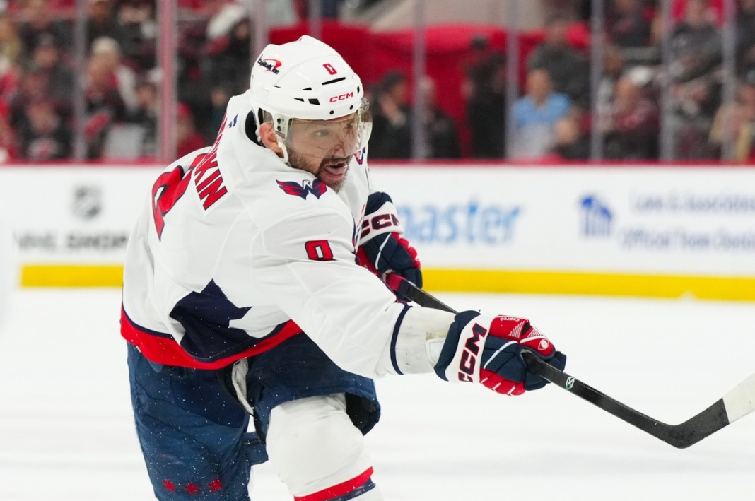 NHL: Stanley Cup Playoffs-Washington Capitals at Carolina Hurricanes Alex Ovechkin, Washington Capitals, NHL