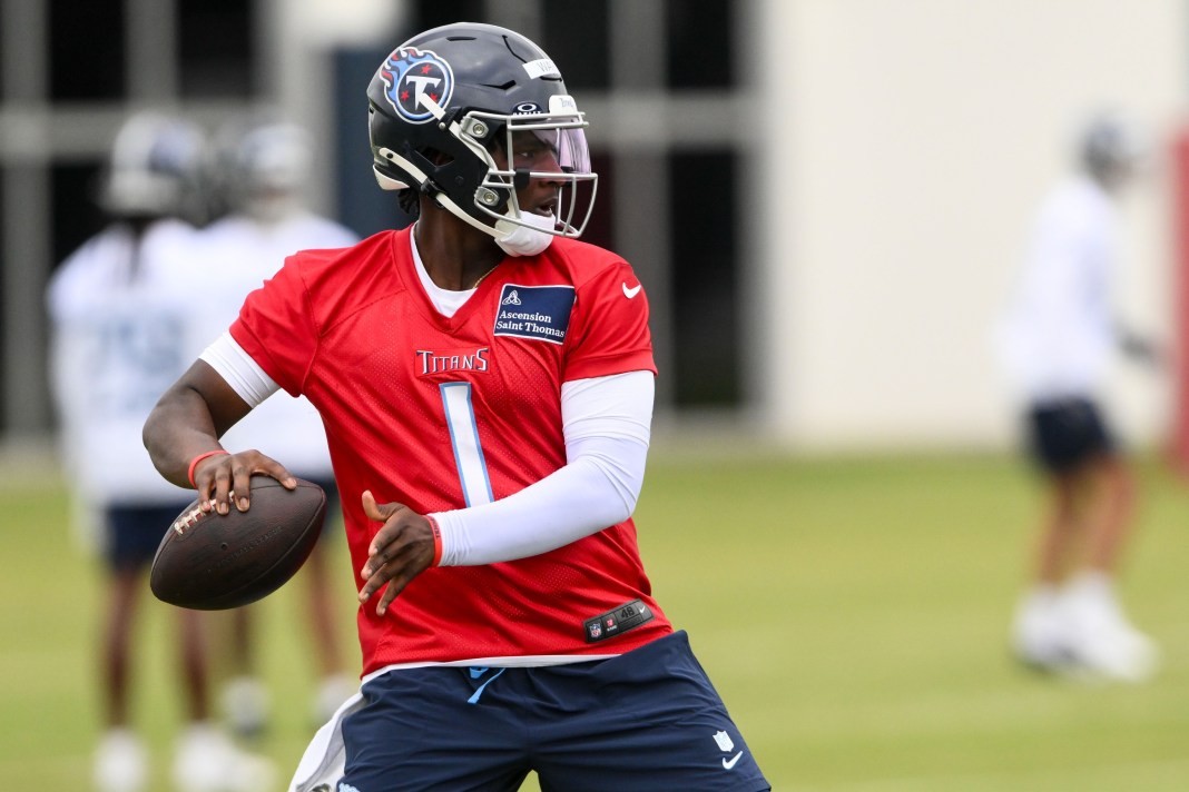 cam ward, NFL, Tennessee Titans