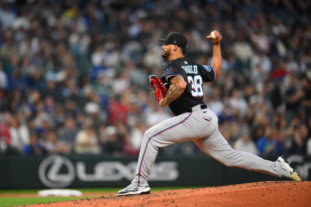 Jesus Tinoco, MLB, Miami