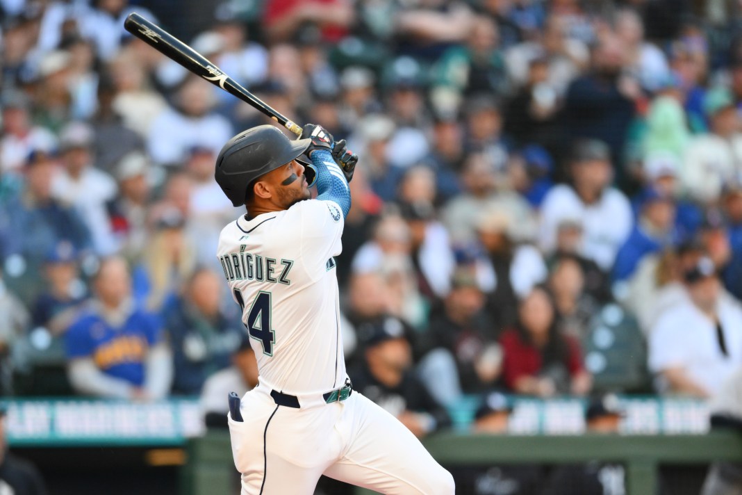 MLB: New York Yankees at Seattle Mariners Julio Rodriguez, Seattle Mariners, MLB