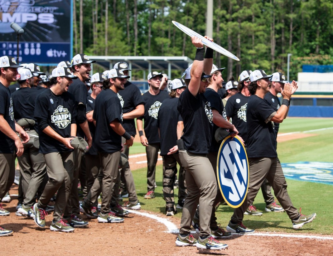 Syndication: The Montgomery Advertiser Vanderbilt baseball