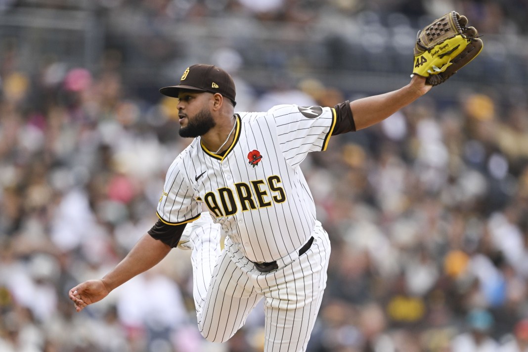 randy vasquez padres starting pitcher