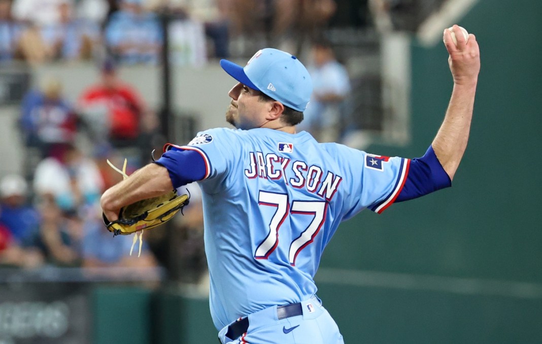 Luke Jackson, Texas Rangers, MLB