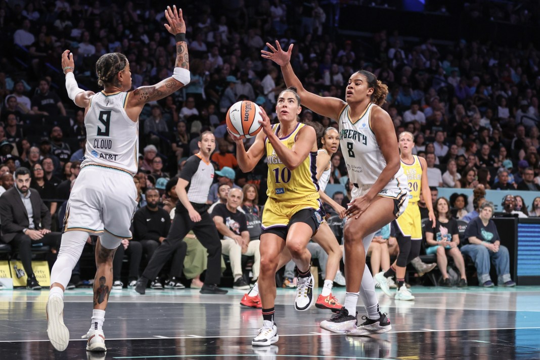 Kelsey Plum, WNBA, LA SParks, NY Liberty