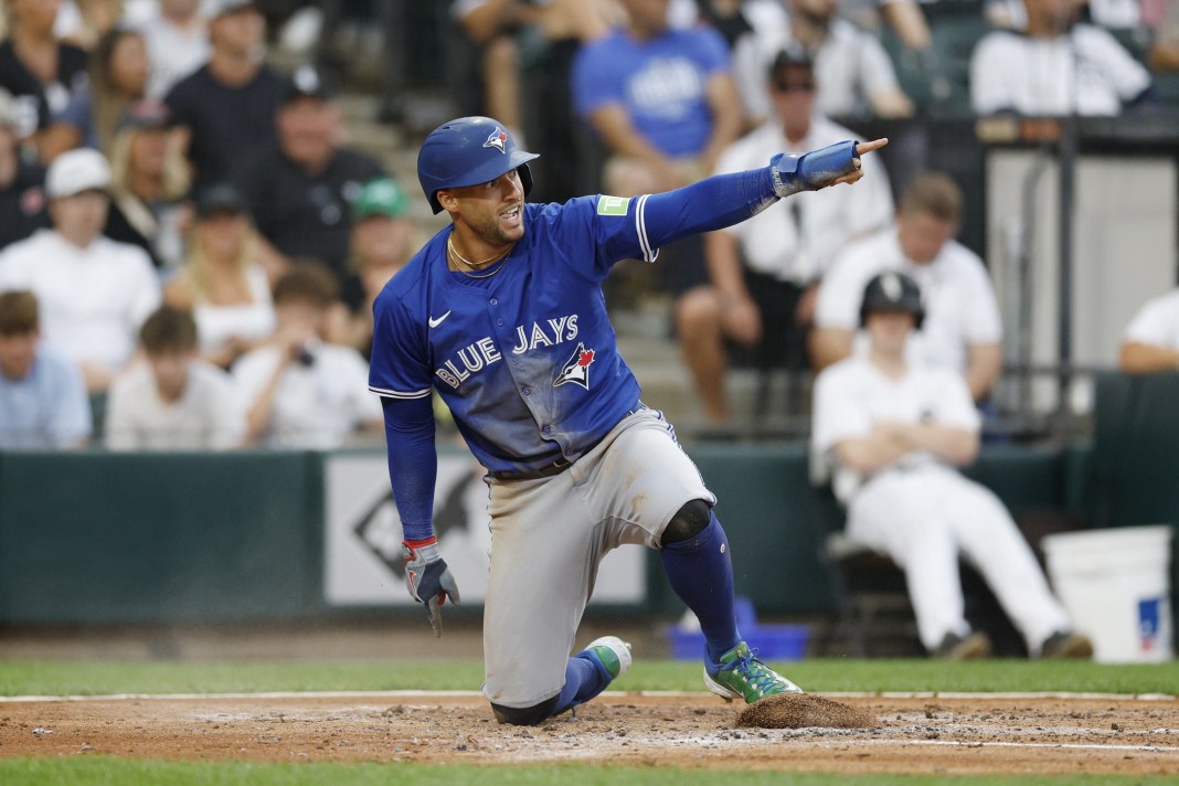 MLB: Toronto Blue Jays at Chicago White Sox George Springer