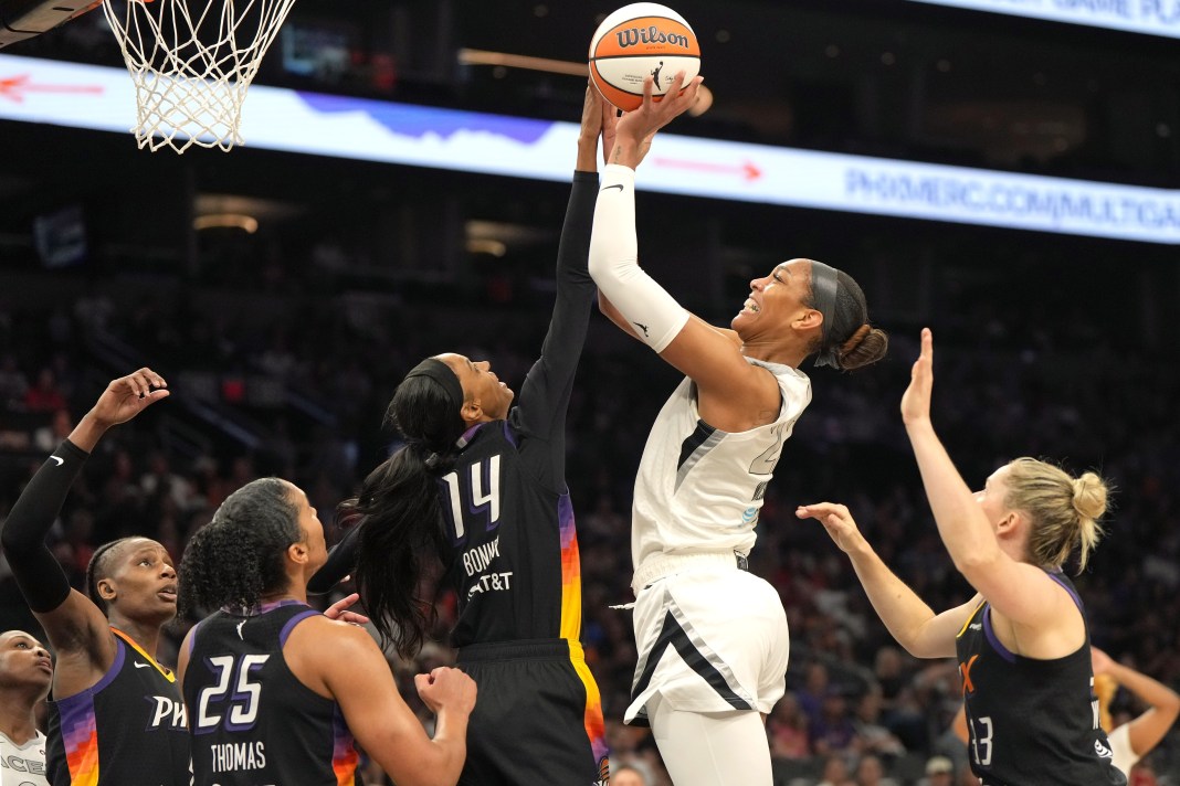A'ja Wilson, Las vegas Aces, WNBA