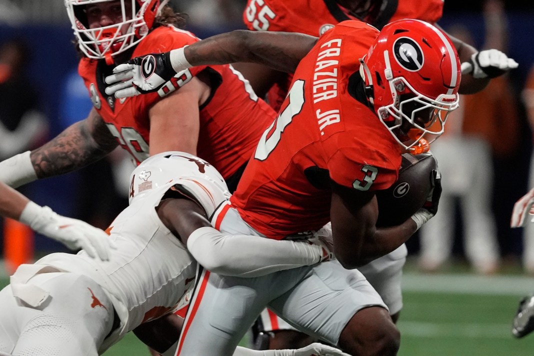 Nate Frazier, Georgia, college football