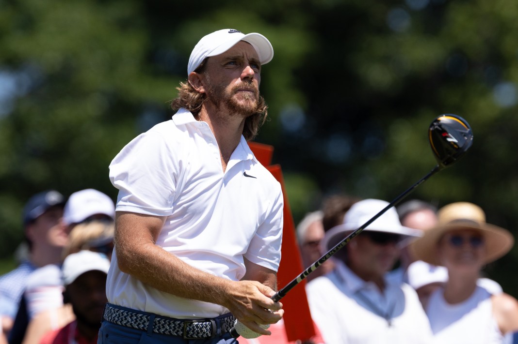 PGA: Travelers Championship - Final Round Tommy Fleetwood PGA Tour golfer