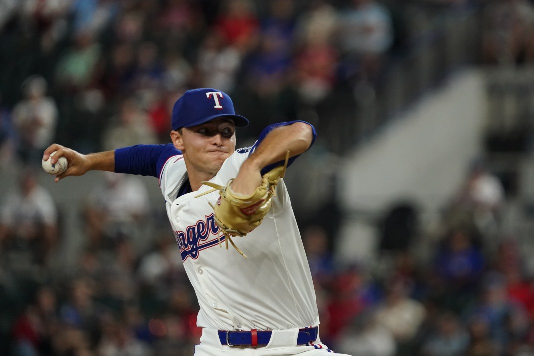 Jack Leiter, Texas Rangers, MLB