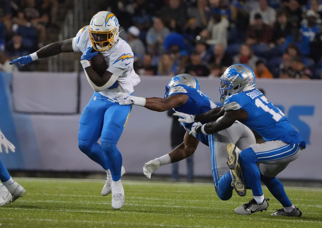 Los Angeles Chargers, Detroit Lions