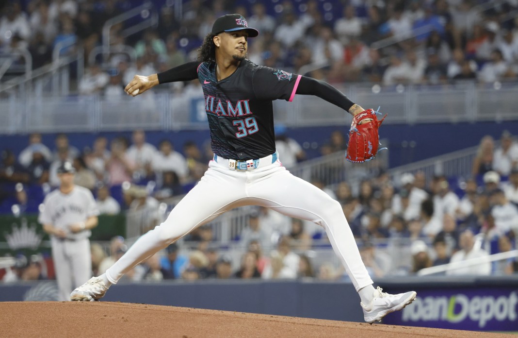 eury perez miami marlins mlb picks