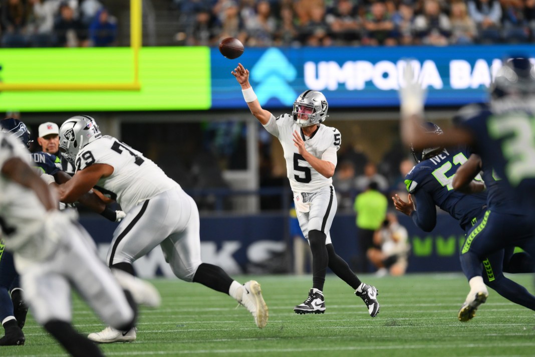 cam miller las vegas raiders nfl preseason picks week 2