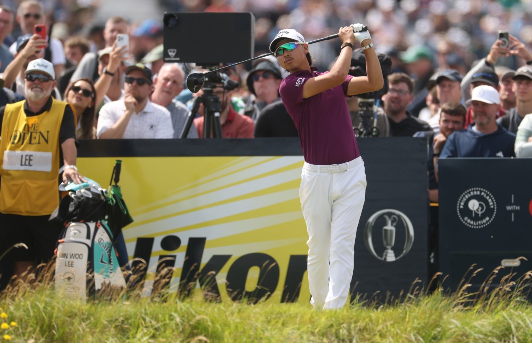 PGA: The 153rd Open - Second Round Min Woo Lee PGA Tour golfer