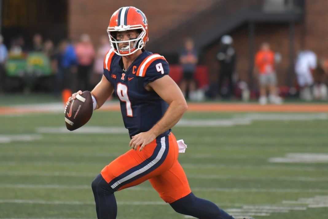 Luke Altmyer, Illinois, College football